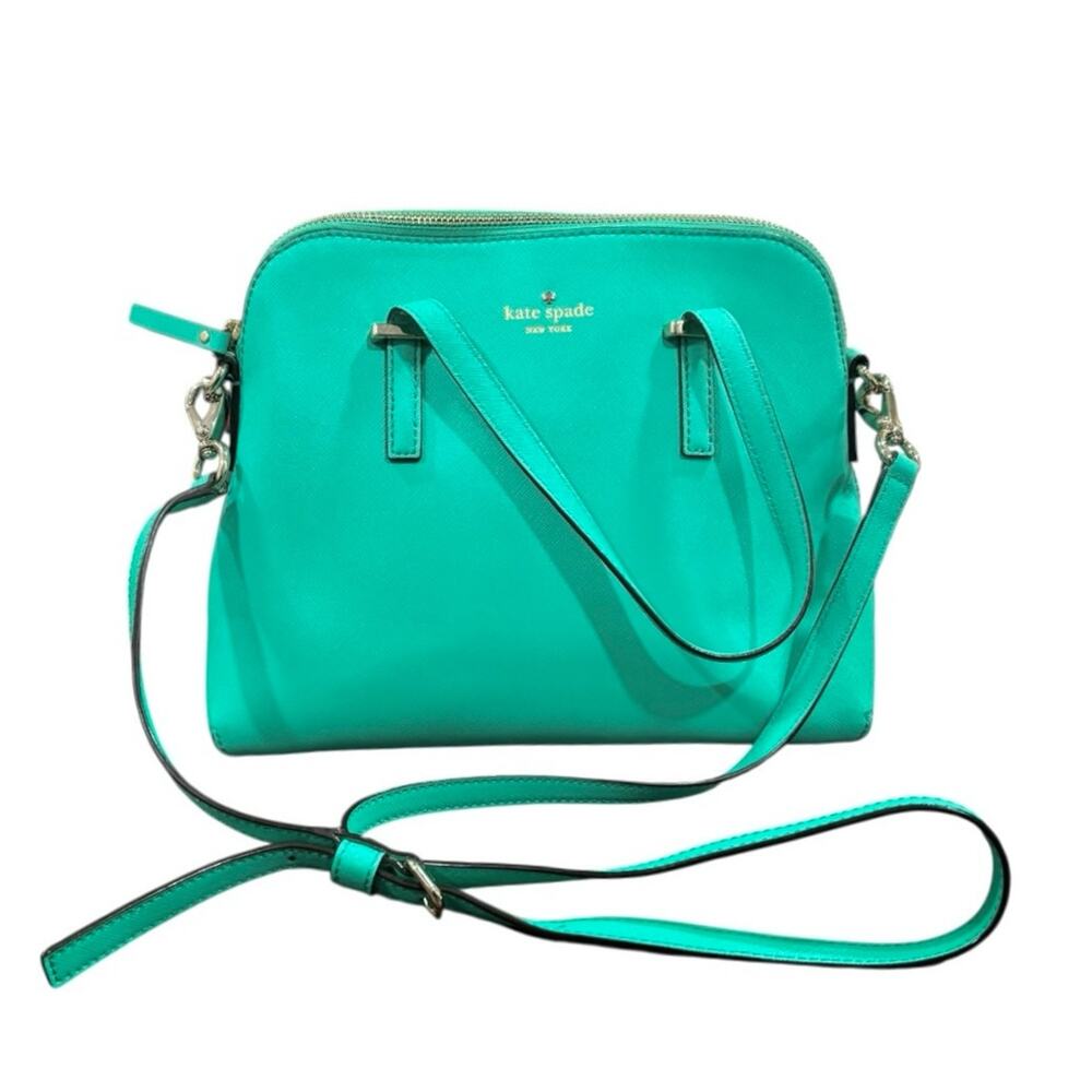 Kate Spade New York Cedar Street Maise Satchel Purse Mint Green